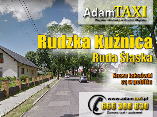 Miejskie taksówki Adam TAXI Ruda Śląska świadczą usługi taxi
